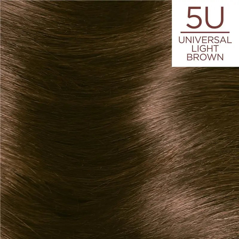 6x L'Oreal Paris Excellence Creme Universal Nudes Hair Colour 5U Light Brown