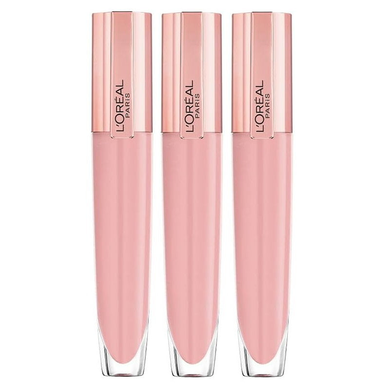 3pk L'Oreal Paris Glow Paradise Plumping Lip Gloss - 402 I Soar (carded)