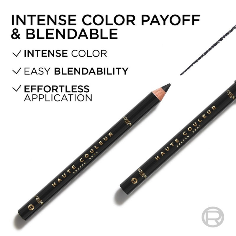L'Oreal Paris Haute Couleur Khol Eyeliner 110 Noir Silk