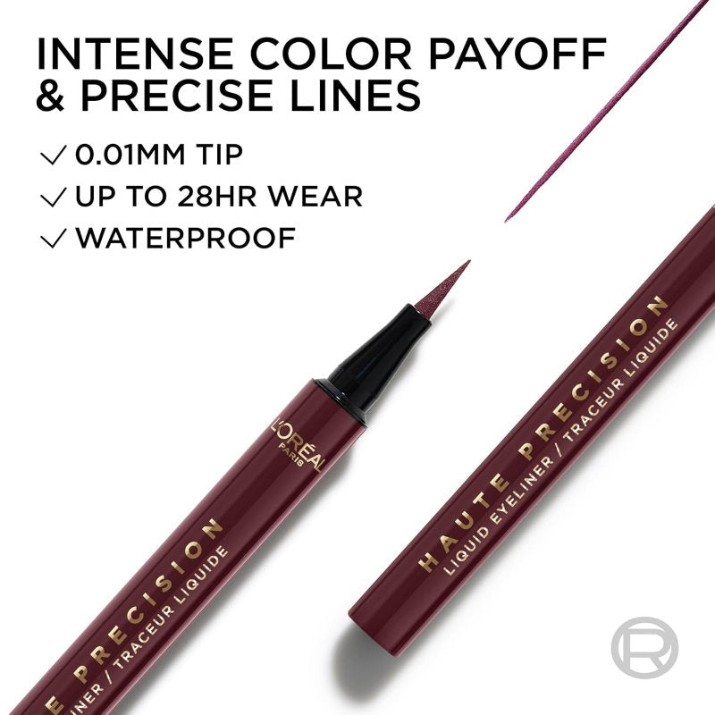 L'Oreal Paris Haute Precision Liquid Eyeliner 050 Bordeaux Cashmere