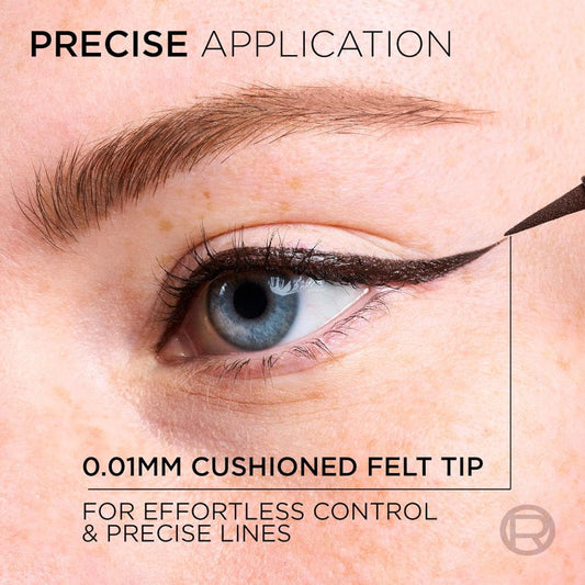L'Oreal Paris Haute Precision Liquid Eyeliner 20 Brun Leather