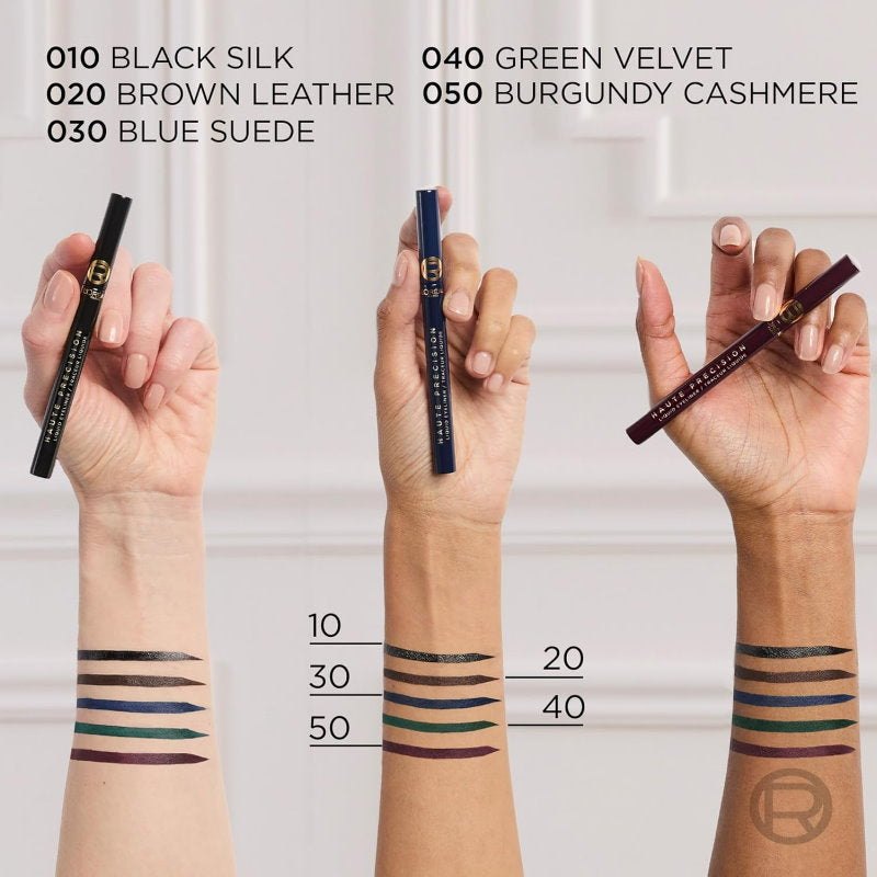 3pk L'Oreal Paris Haute Precision Liquid Eyeliner Noir Silk - Black