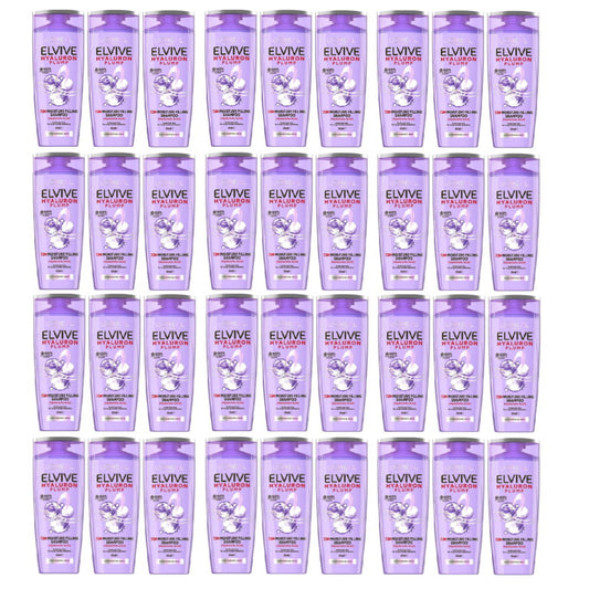 36pk L'Oreal Paris Hyaluron Plump Shampoo Dehydrated Hair 300ml