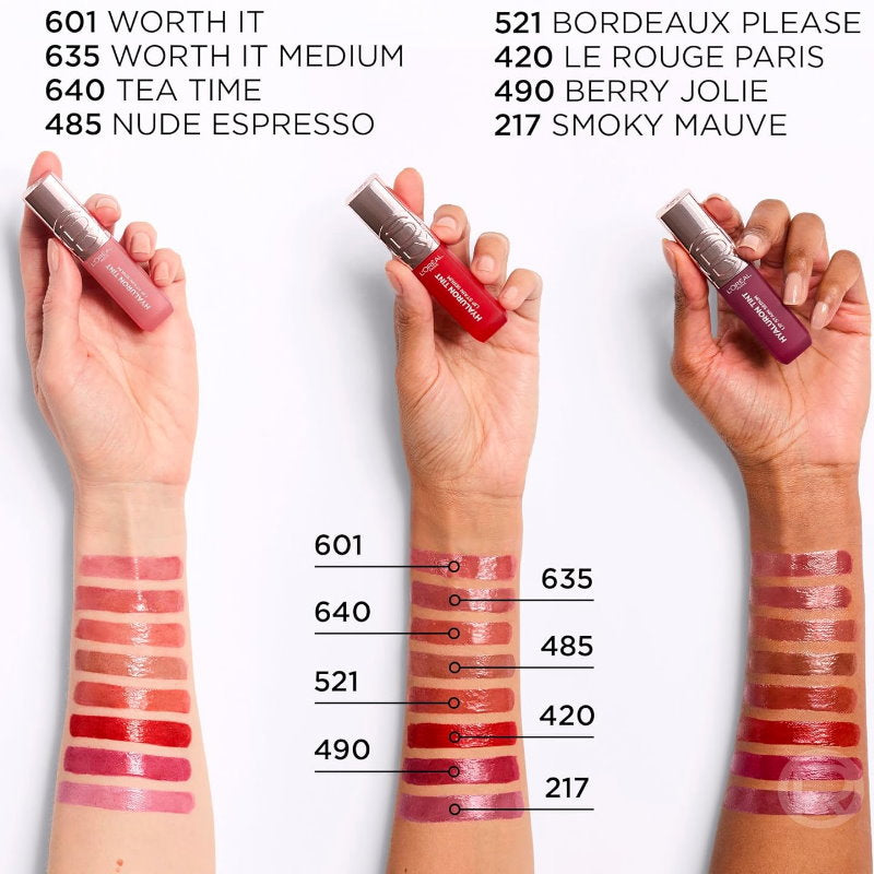 L'Oreal Paris Hyaluron Tint Lip Stain Serum 420 Le Rouge Paris 5ml