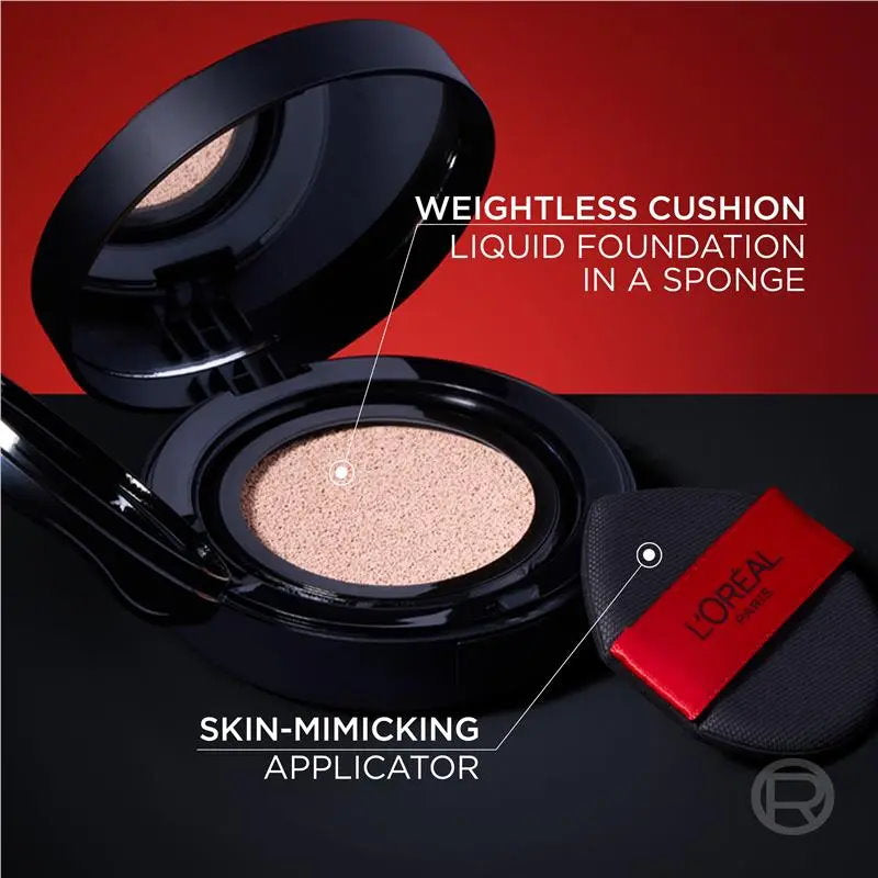 3x L'Oreal Paris Infallible 24H Fresh Wear Cushion Foundation 140 Neutral 11g