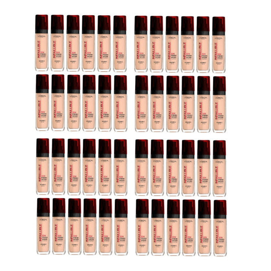 48pk L'Oreal Paris Infallible 32H Fresh Wear Foundation - 145 Cool Rose