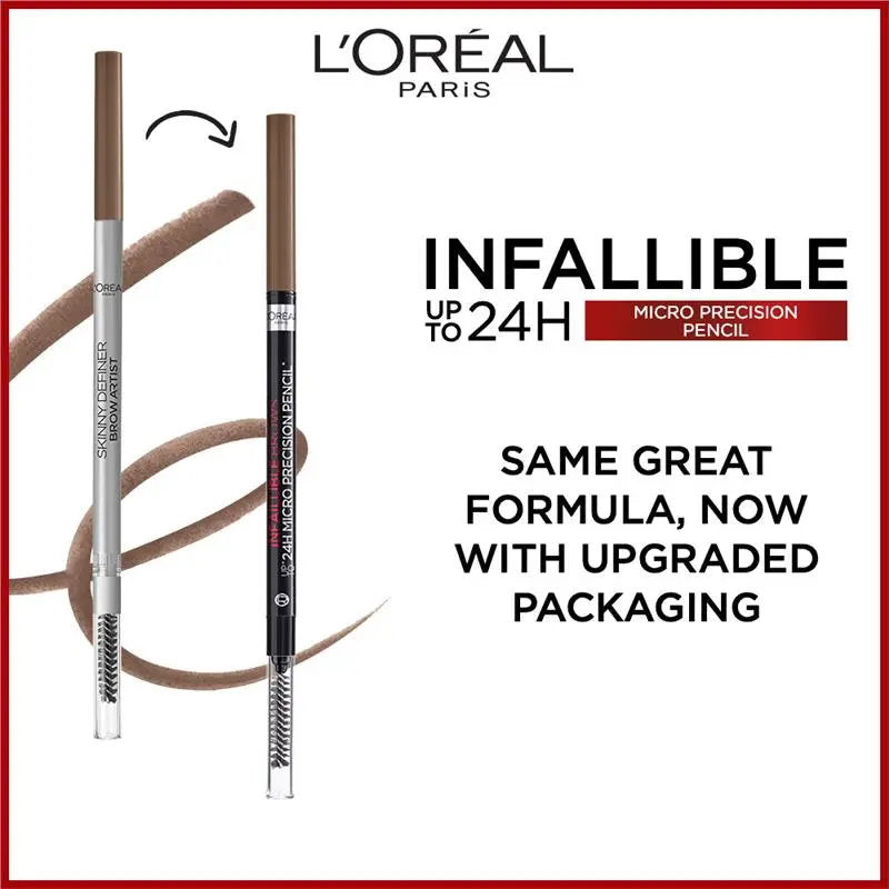L'Oreal Paris Infallible Brows 24H Micro Precision Pencil 5.0 Light Brunette