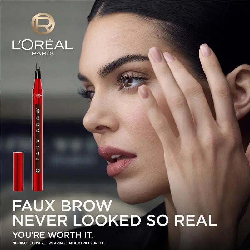 L'Oreal Paris Infallible Faux Brow Eyebrow Pen 1ml Light Brunette