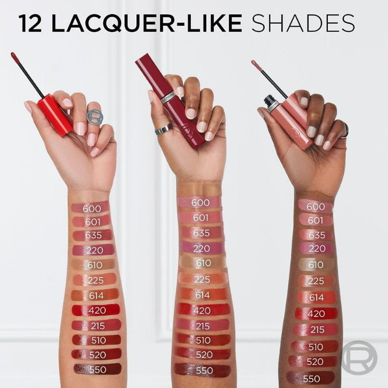 L'Oreal Paris Infallible Lacque Resistance Liquid Lipstick 4ml 600 Le Nu Rose