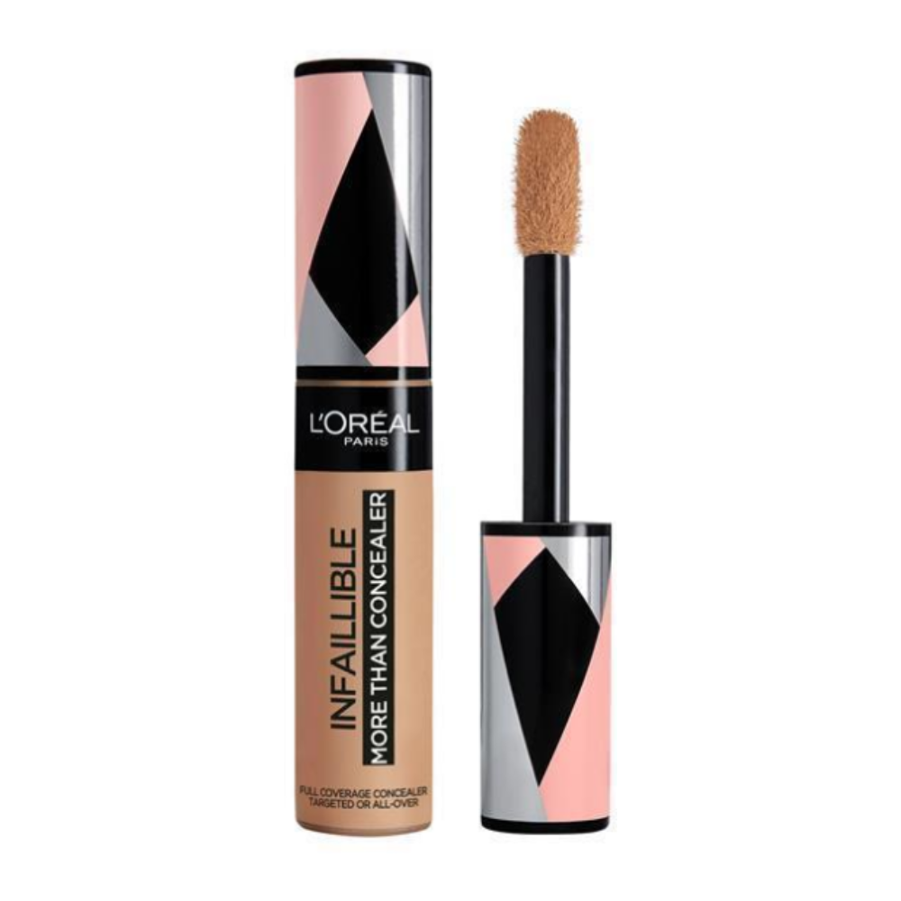 3x L'Oreal Paris Infallible More Than Concealer 11ml 120 Latte