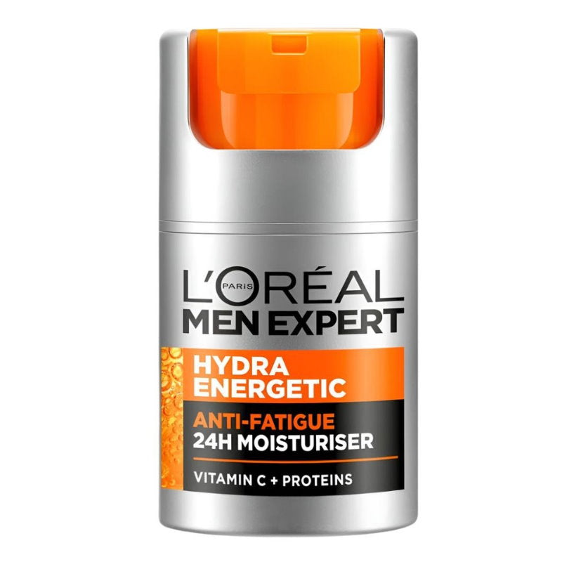 12x L'Oreal Paris Men Expert Hydra Energetic 24hr Anti Fatigue Moisturiser 50ml