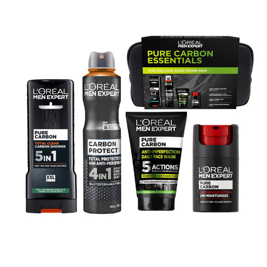 L'Oreal Paris Men Expert Pure Carbon Essentials 5 Piece Set