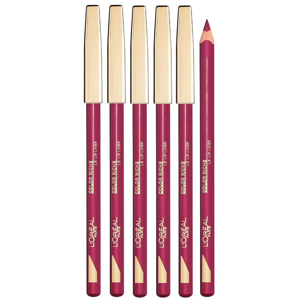 6x L'Oreal Paris Color Riche Lipliner 127 Paris NY - Loreal Makeup Warehouse Australia