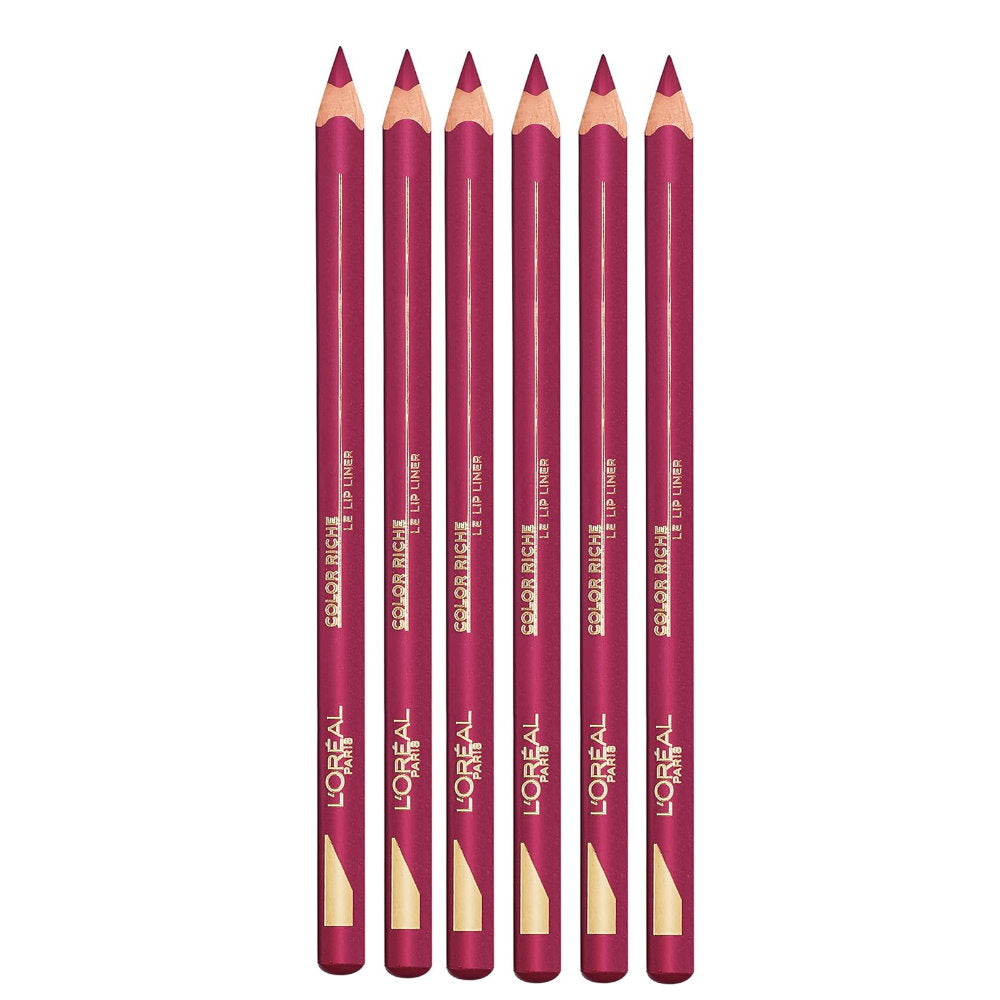 6x L'Oreal Paris Color Riche Lipliner 1.2g 127 Paris NY