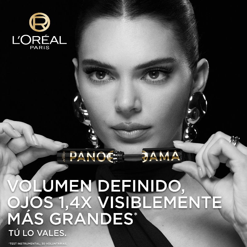 3x L'Oreal Paris Panorama Mascara All Night Black