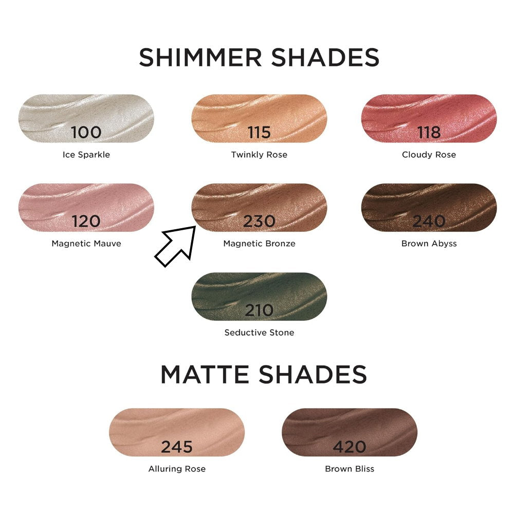 6x L'Oreal Paris Paradise Le Shadow Stick 1.4g 230 Magnetic Bronze