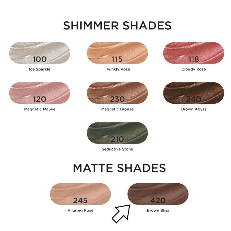 3x L'Oreal Paris Paradise Le Shadow Stick 420 Brown Bliss 1.4g
