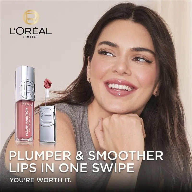 L'Oreal Paris Plump Ambition Hyaluron Lip Oil 601 Worth It 5ml