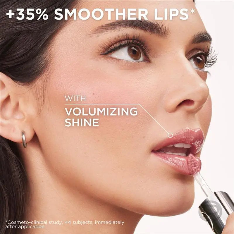 3x L'Oreal Paris Plump Ambition Hyaluron Lip Oil 380 Rouge In Love 5ml