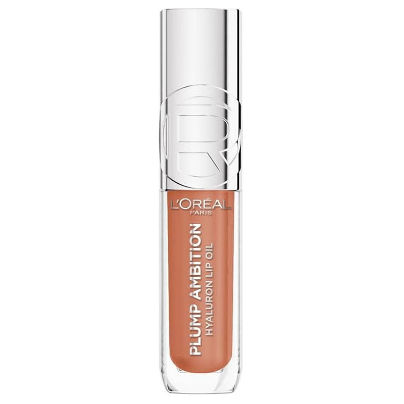 3x L'Oreal Paris Plump Ambition Hyaluron Lip Oil 641 Latte Glace 5ml