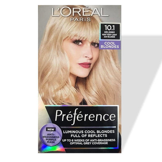 L'Oreal Paris Preference Permanent Hair Colour 10.1 Helsinki