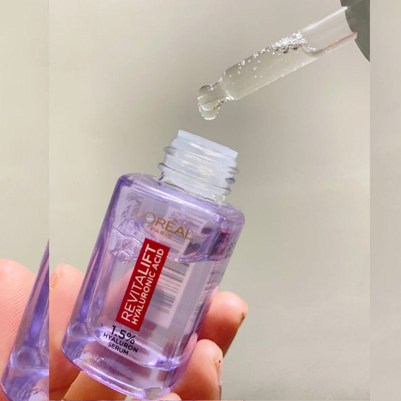 6x L'Oreal Paris Revitalift Filler Hyaluronic Plumping Serum 15mL