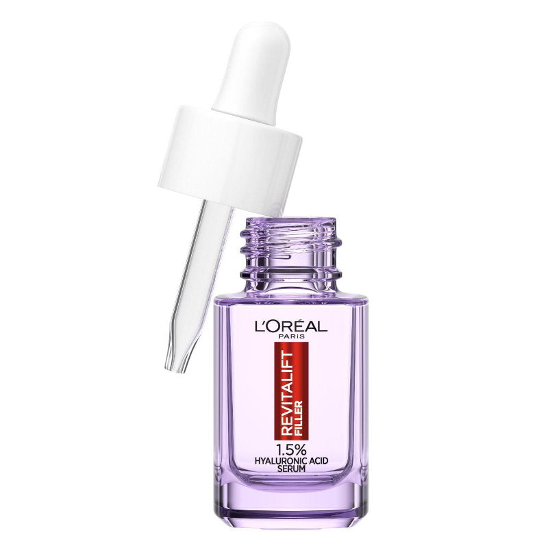 6x L'Oreal Paris Revitalift Filler Hyaluronic Plumping Serum 15mL