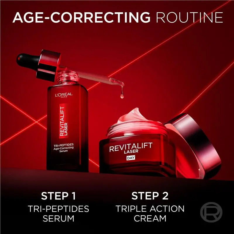 30pk L'Oreal Paris Revitalift Tri-Peptides Laser Serum 50mL
