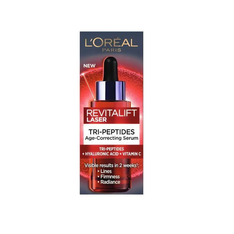 12x L'Oreal Paris Revitalift Tri-Peptides Laser Serum 50ml