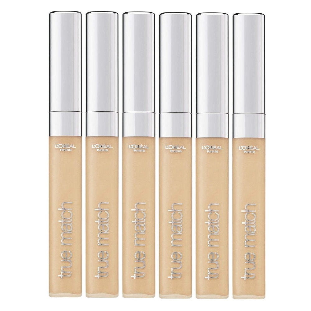 6x L'Oreal Paris True Match Concealer 6.8ml 3N Creamy Beige