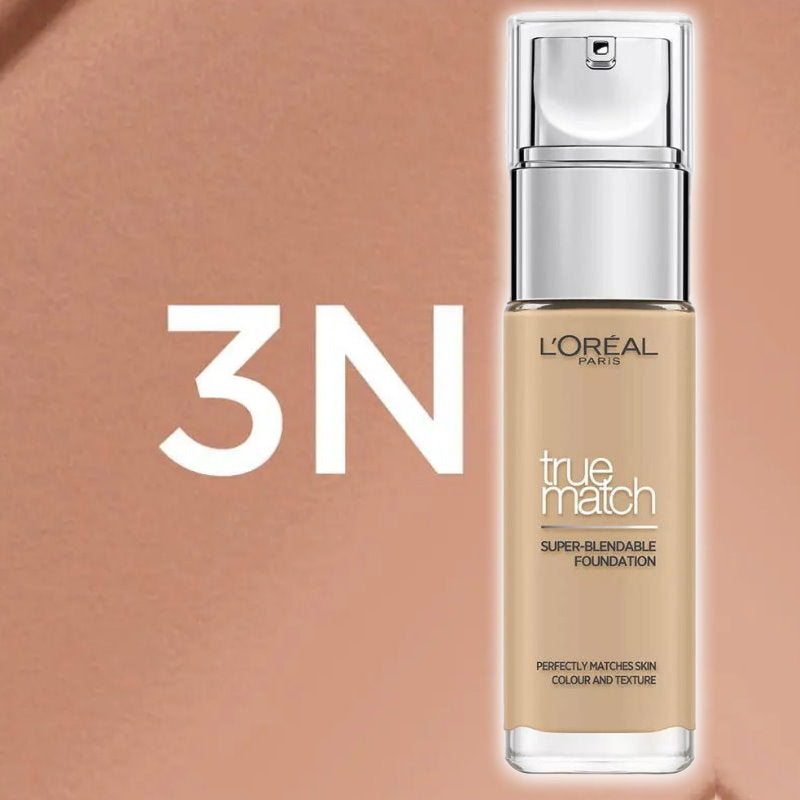 L'Oreal Paris True Match Liquid Foundation 3.N Neutral Undertone