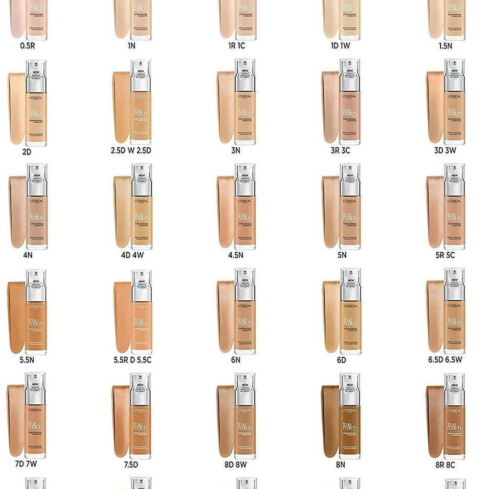 L'Oreal Paris True Match Super Blendable Liquid Foundation 30ml 5N Sand