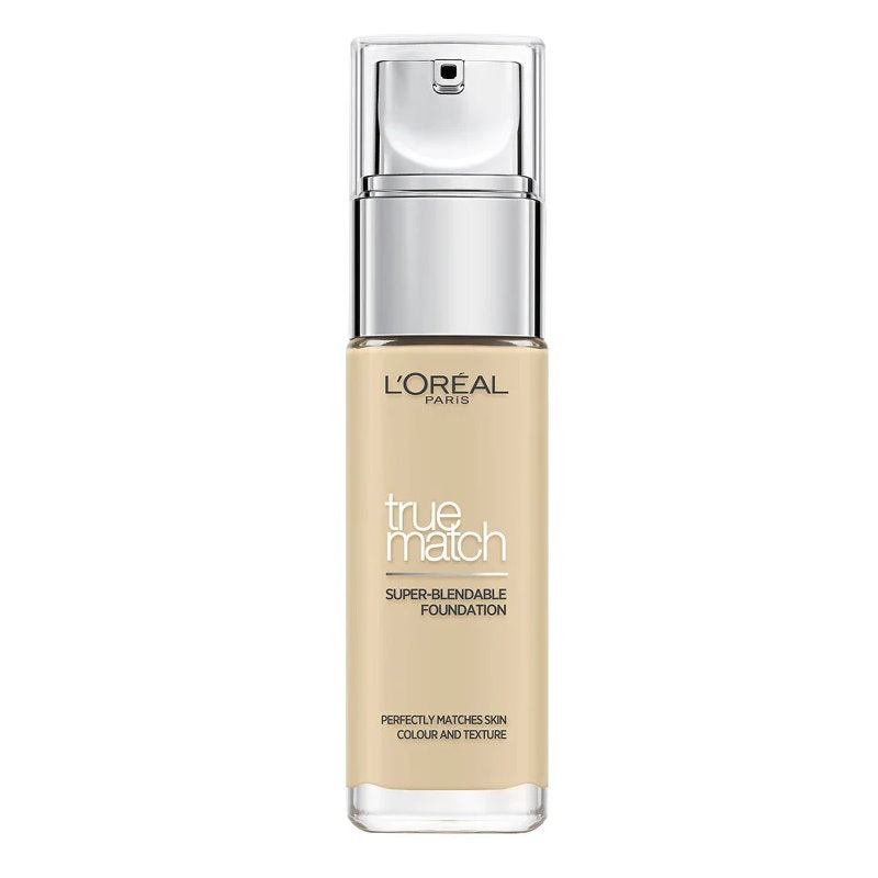 3x L'Oreal Paris True Match Liquid Foundation 30mL 1.D/1.W Warm Dore