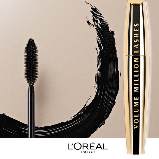 6x L'Oreal Paris Volume Million Lashes Mascara 9ml Black
