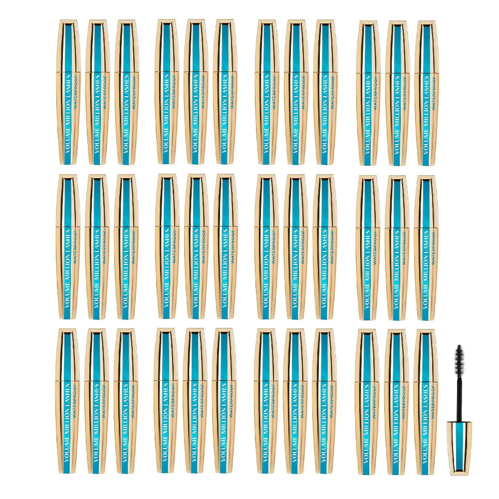 36pk L'Oreal Paris Volume Million Lashes Waterproof Mascara - Black