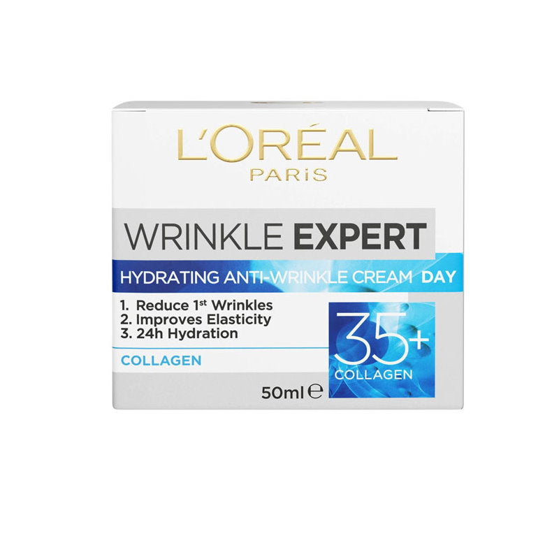 L'Oreal Paris Wrinkle Expert Hydrating Collagen Anti Wrinkle Day Cream 35+ 50mL