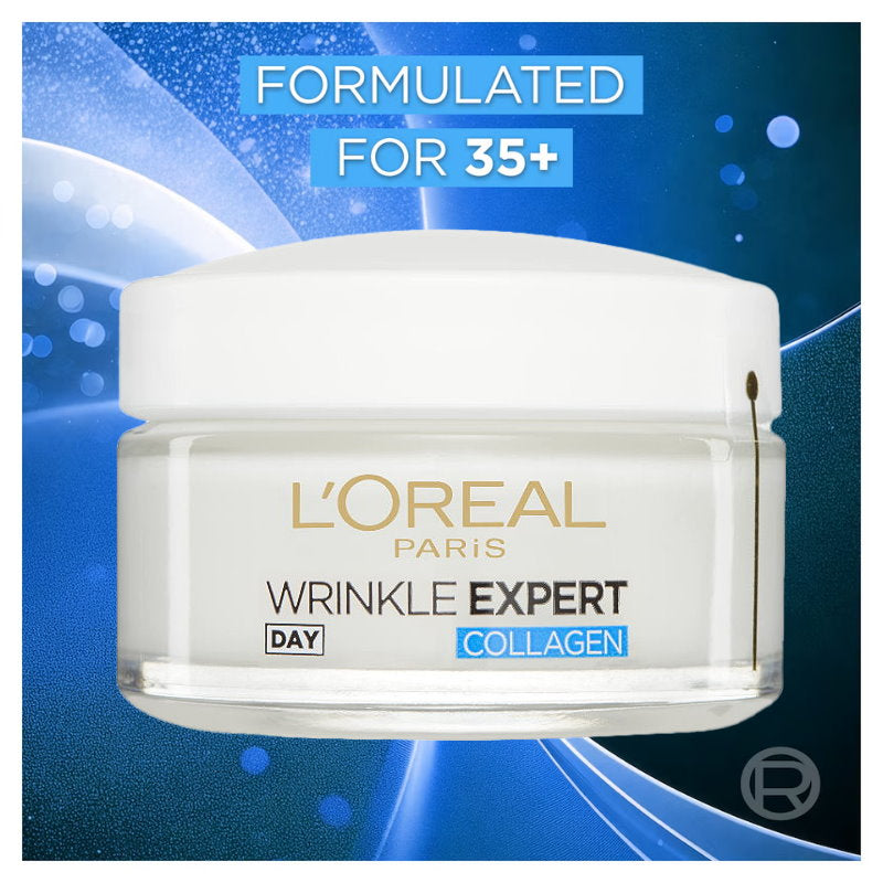 L'Oreal Paris Wrinkle Expert Hydrating Collagen Anti Wrinkle Day Cream 35+ 50mL