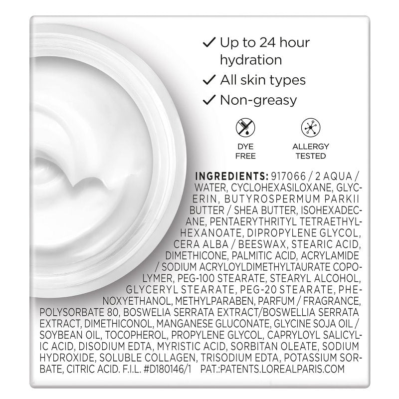 6x L'Oreal Paris Wrinkle Expert Hydrating Collagen Anti Wrinkle Day Cream 35+ 50mL