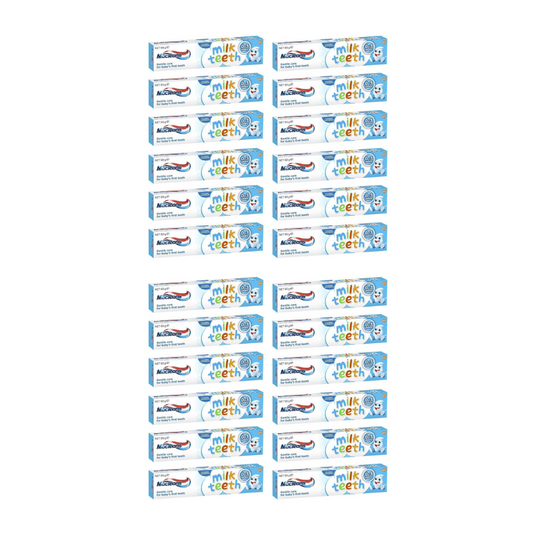 24x Macleans Milk Teeth Toothpaste 0-3 years 63g