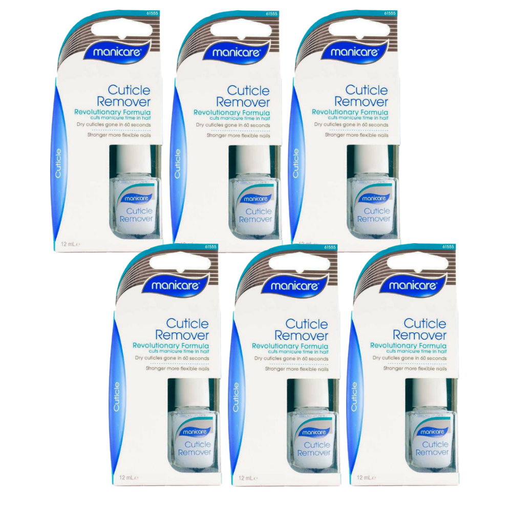 6x Manicare Cuticle Remover 12ml