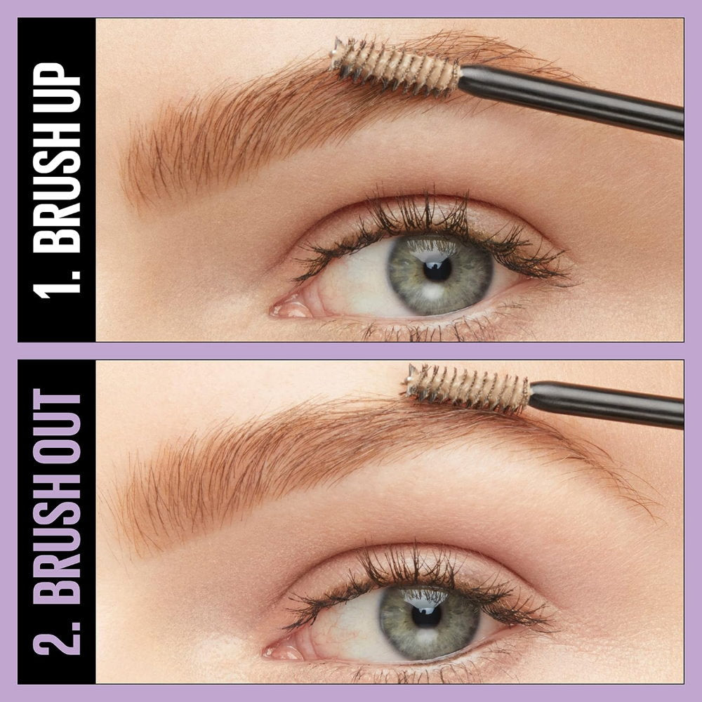 3x Maybelline Eye Brow Fast Sculpt Mascara Gel Blonde - carded