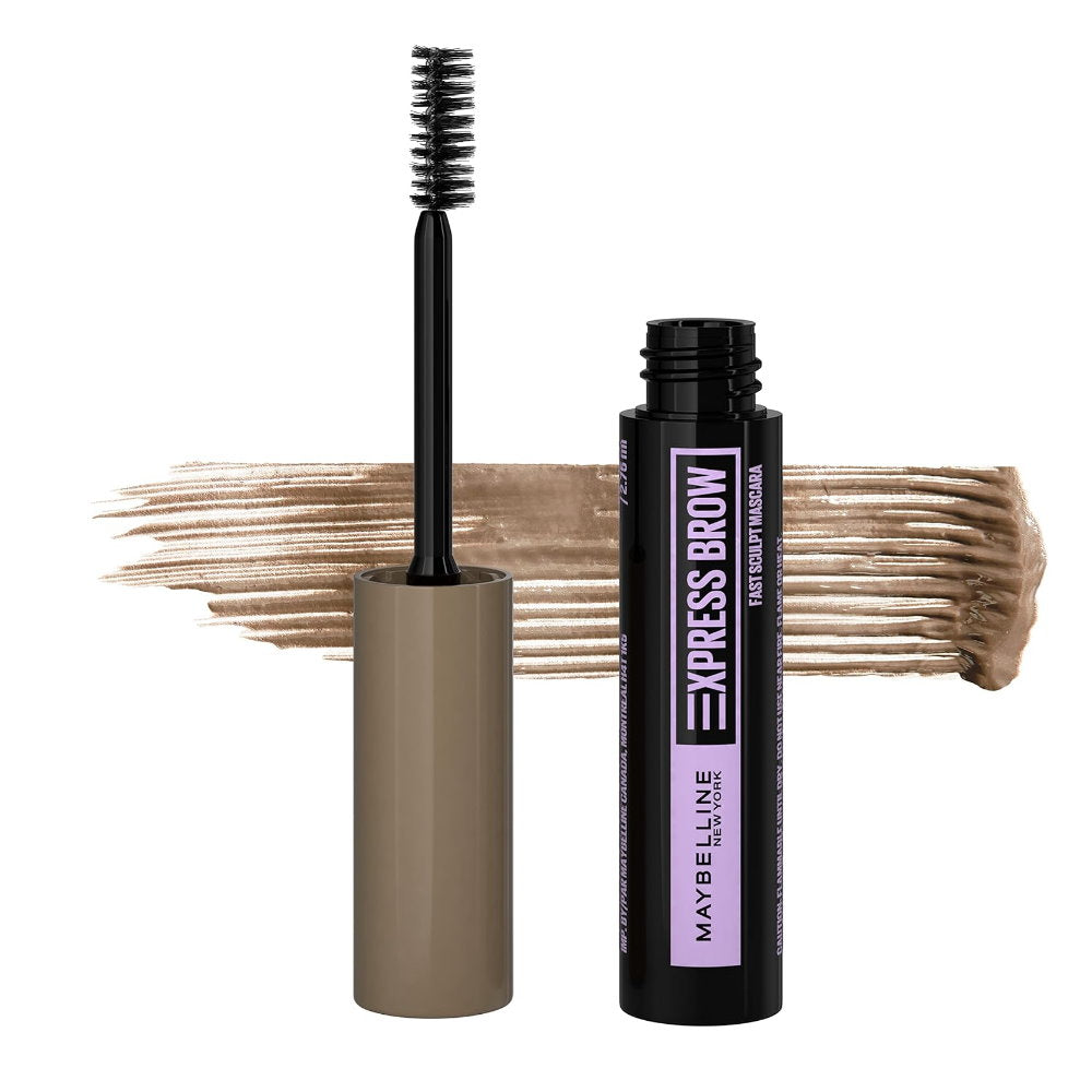 3x Maybelline Brow Fast Sculpt Eyebrow Mascara 01 Blonde