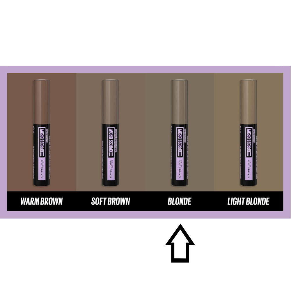 12x Maybelline Brow Fast Sculpt Eyebrow Mascara 01 Blonde