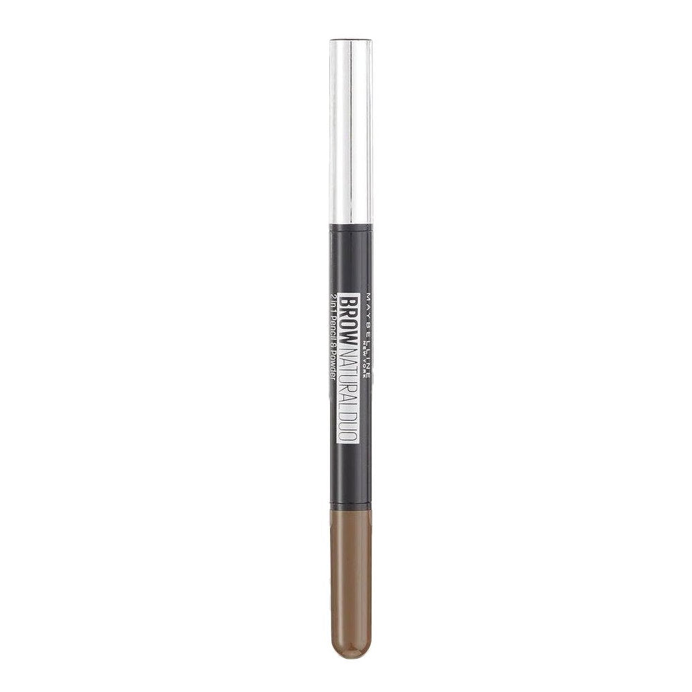 Maybelline Brow Natural Duo 2 in 1 Pencil and Powder Brown 0.15g