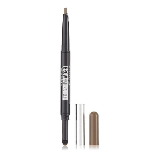 4x Maybelline Brow Natural Duo Define & Fill Duo Deep Brown 0.15g