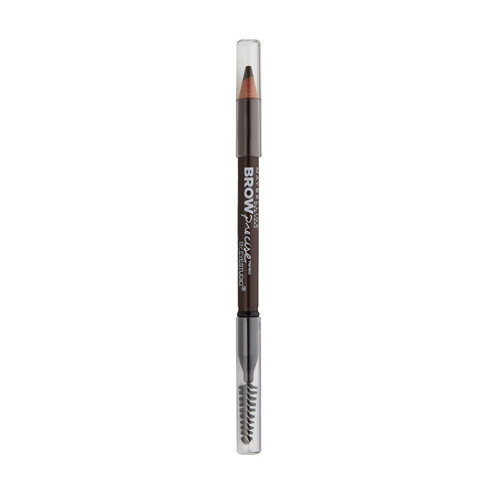 2x Maybelline Brow Precise Eyebrow Pencil 260 Deep Brown