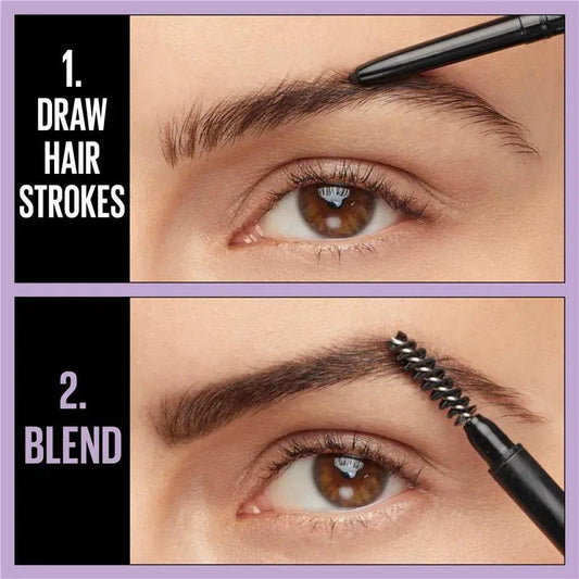3x Maybelline Brow Ultra Slim Eyebrow Pencil 06 Black Brown
