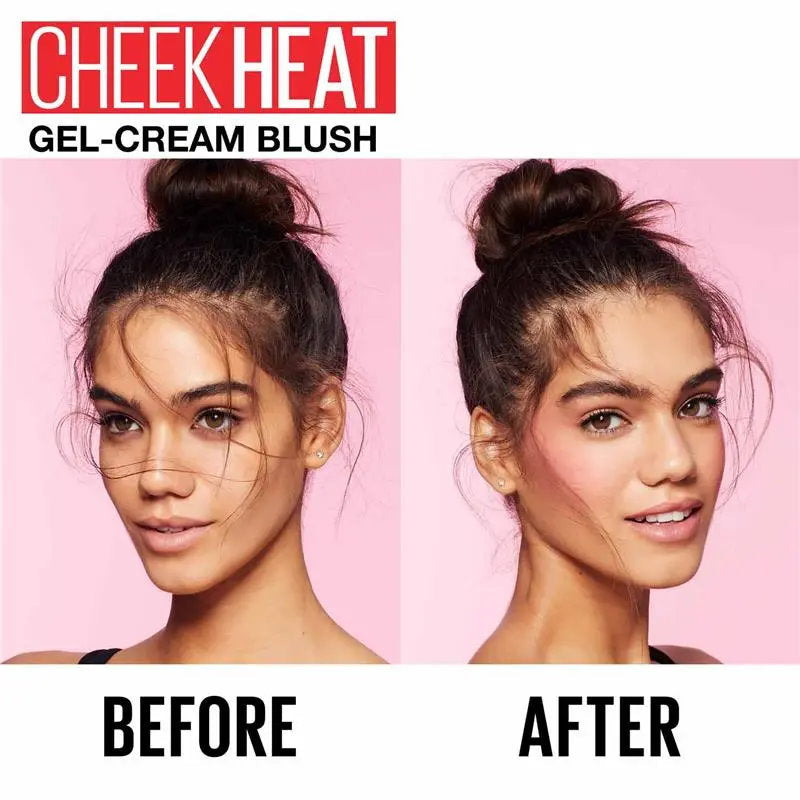 12x Maybelline Cheek Heat Sheer Gel Cream Blush 8ml 25 Fuchsia Spark