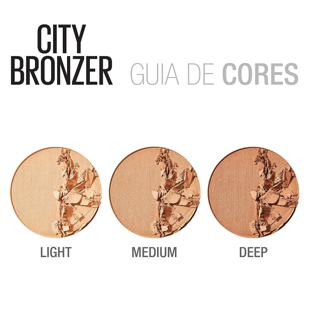 Maybelline City Bronzer & Contour Powder 8g 300 Deep Cool