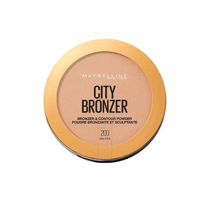 3x Maybelline City Bronzer & Contour Powder 8g 200 Medium Cool